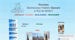 Desktop Screenshot of paroisse-ozanam-nancy.com